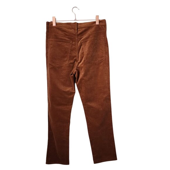 J.CREW Corduroy Full-length‎ Essential Straight Pants in tobacco size 30 - Picture 2 of 10